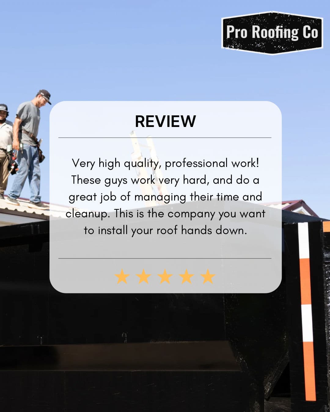 5-Star Roofing Work That Speaks for Itself image