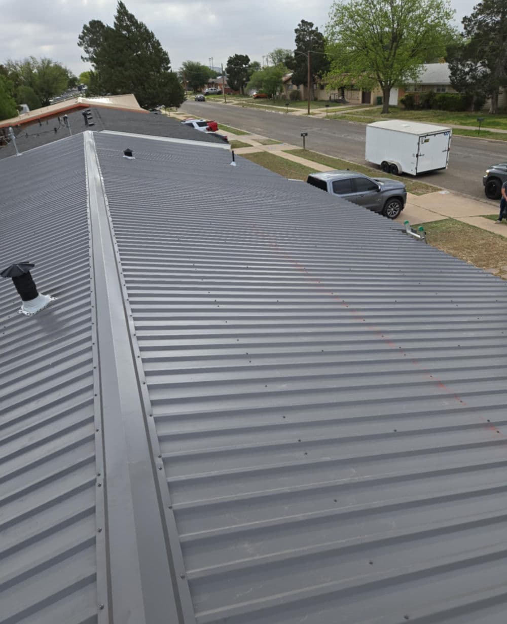 Gallery photos for High-Quality Metal Roof Replacement in Lovington NM: Image #1